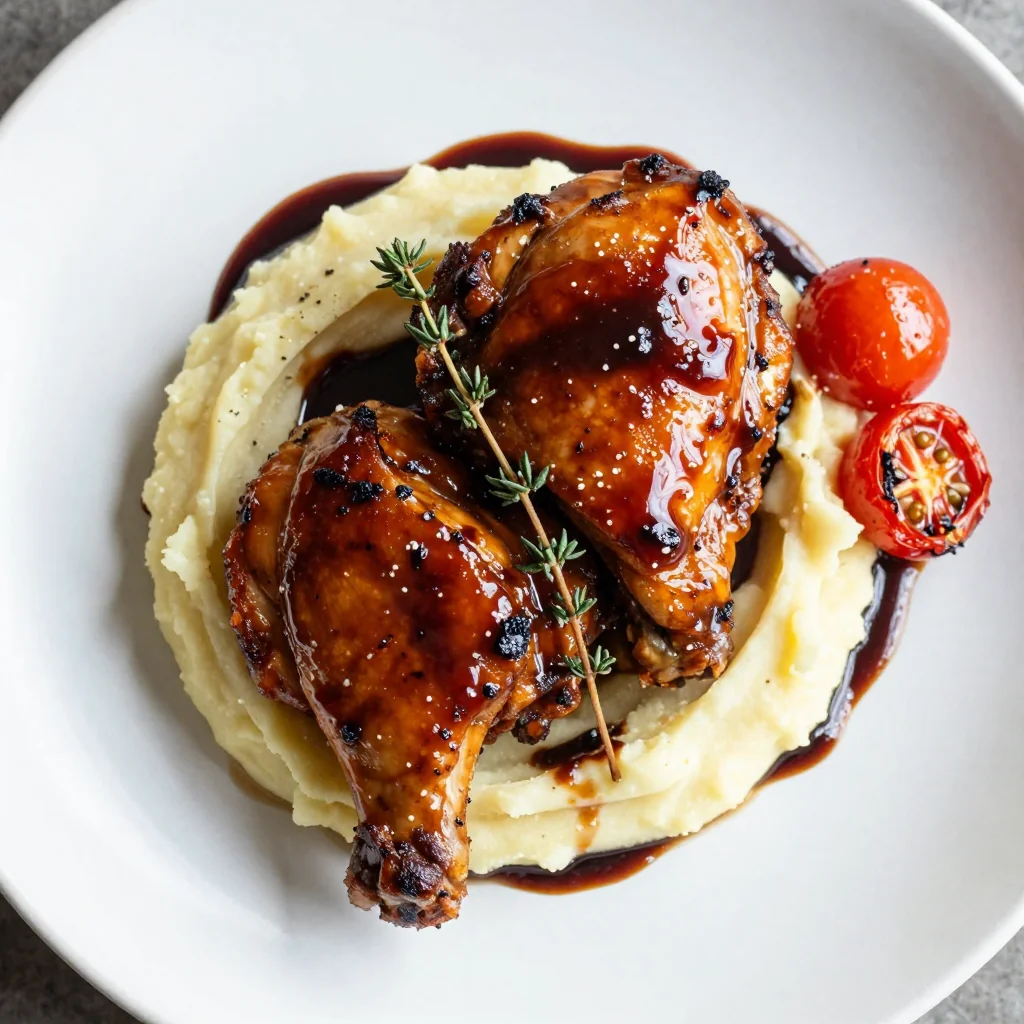 Balsamic Glazed Chicken That Is Sweet And Savory