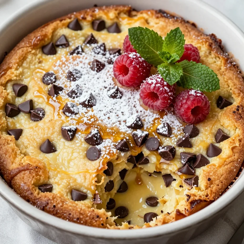 Cozy Chocolate Chip Breakfast Bake for a Crowd