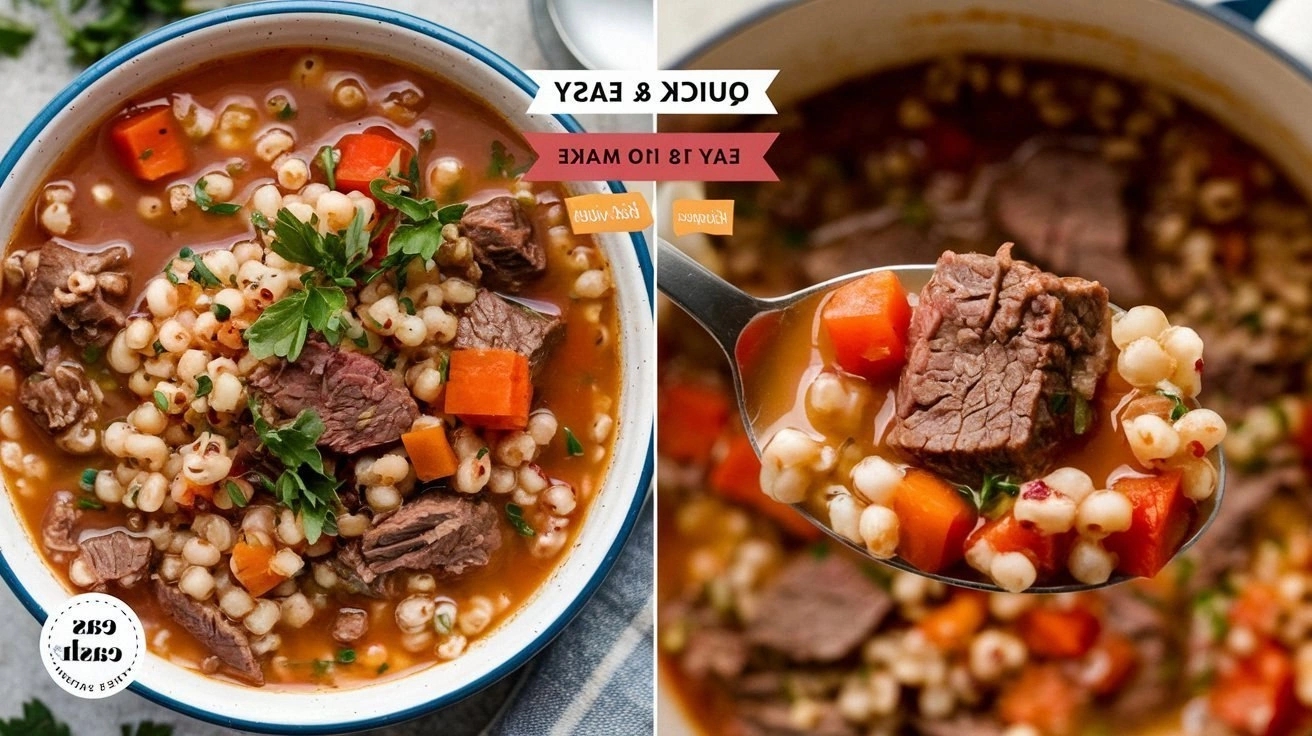 Beef and Barley Soup Recipe