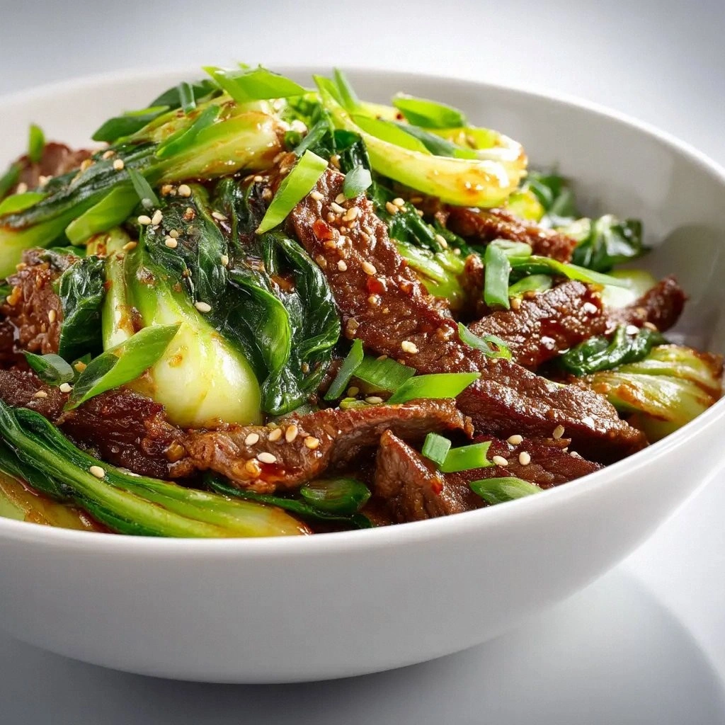 Beef and Bok Choy Stir Fry: A 