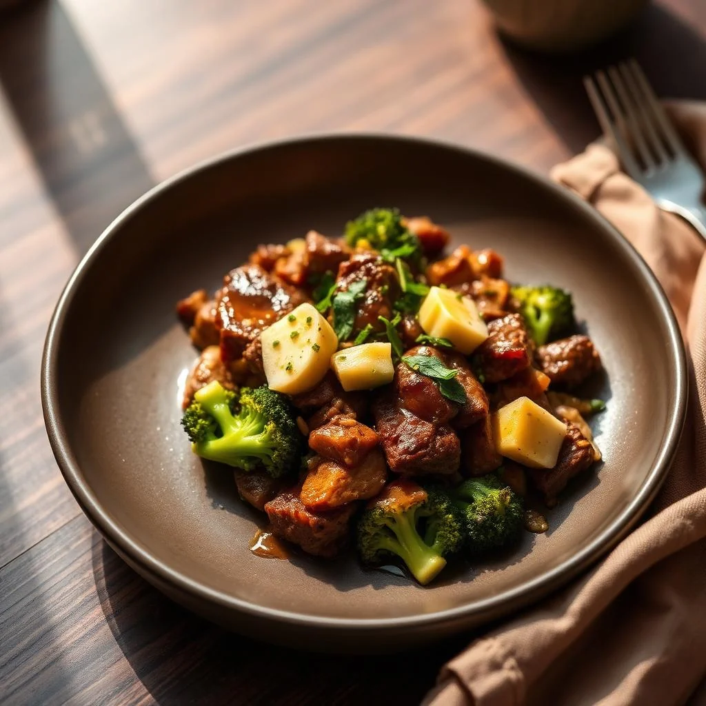 Beef And Broccoli Stir Fry