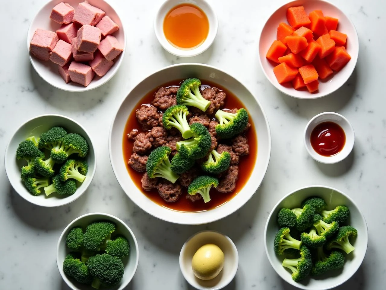 Ingredients for Beef and Broccoli Stir-Fry