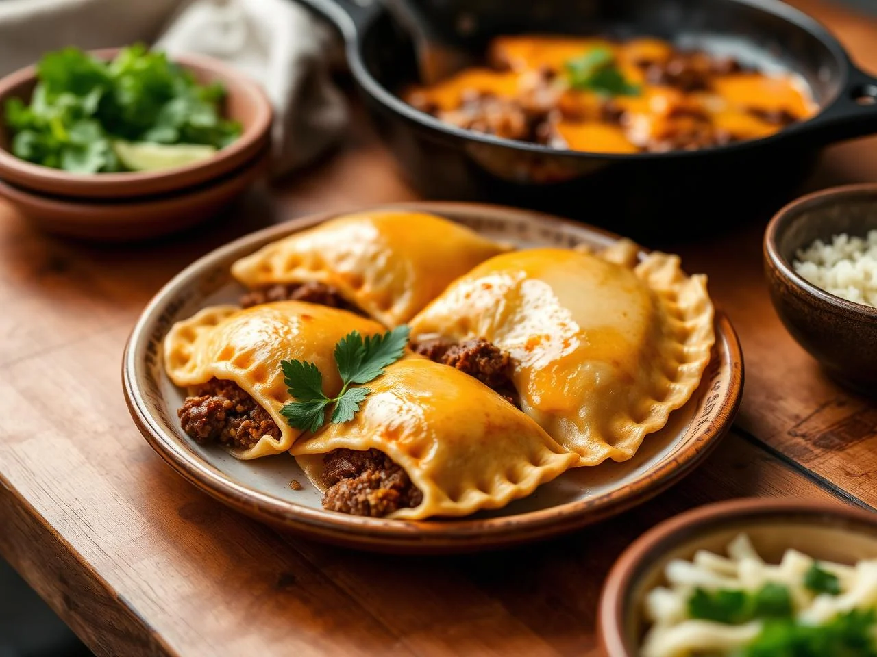 Beef And Cheese Empanadas