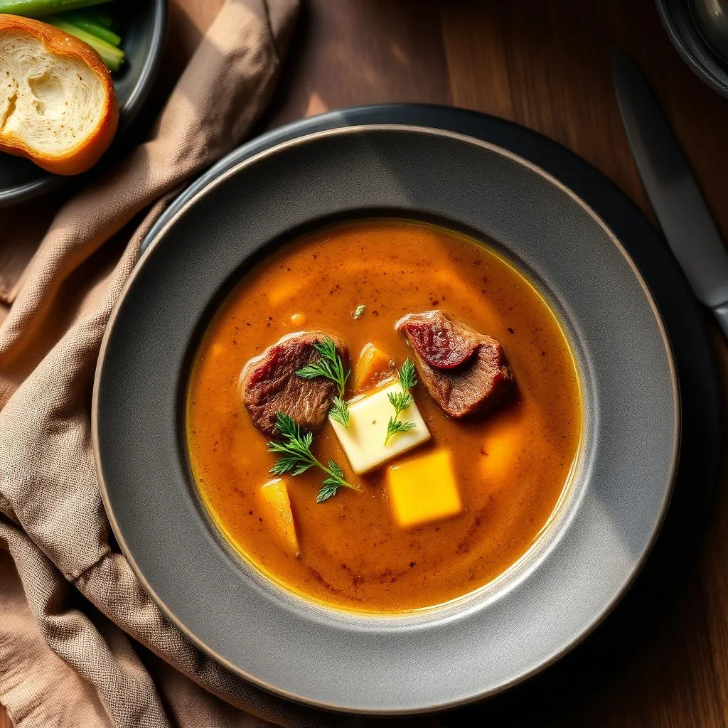 Beef And Leek Soup