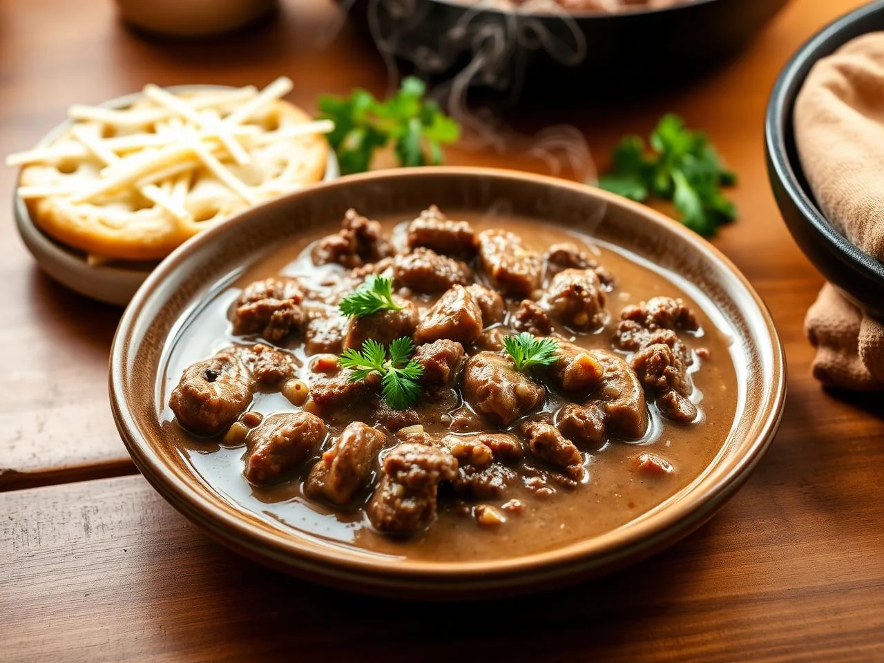 Beef And Mushroom Gravy