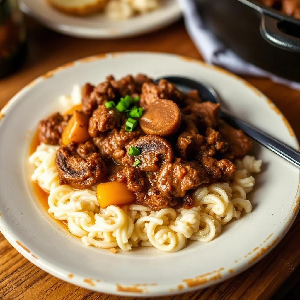 Beef And Mushroom Stew