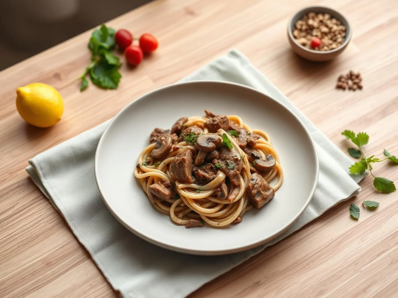 Beef And Mushroom Stroganoff