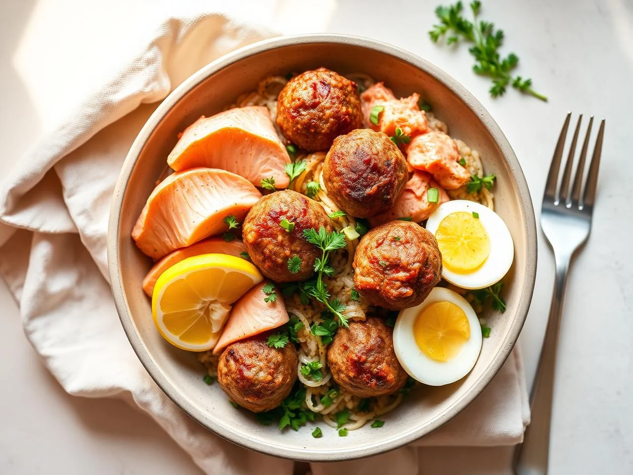 Beef And Onion Meatballs