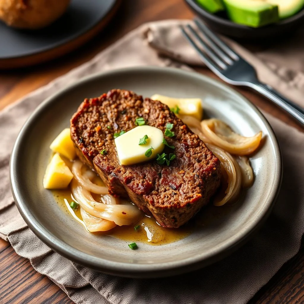 Beef And Onion Meatloaf