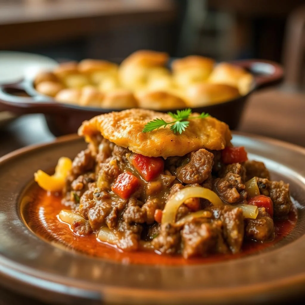 Beef And Onion Pie