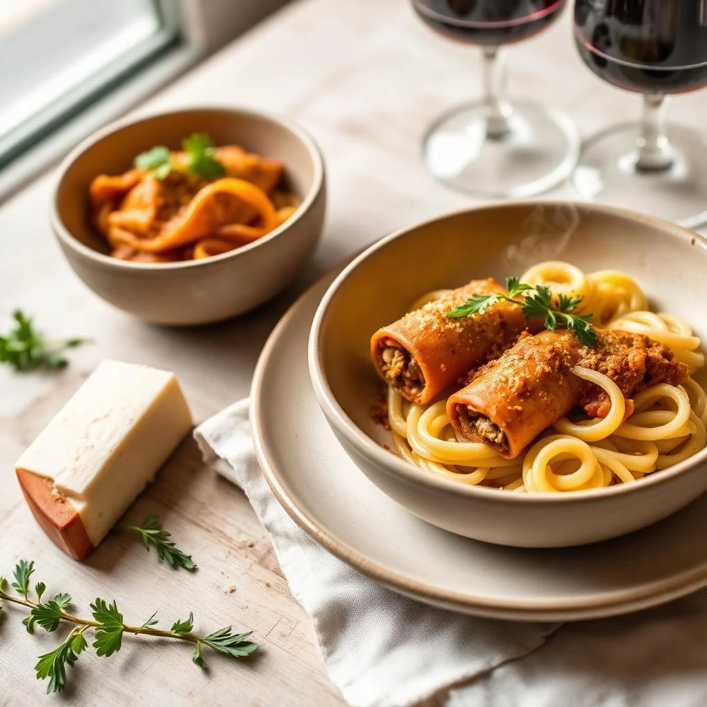 Beef And Pork Cannelloni