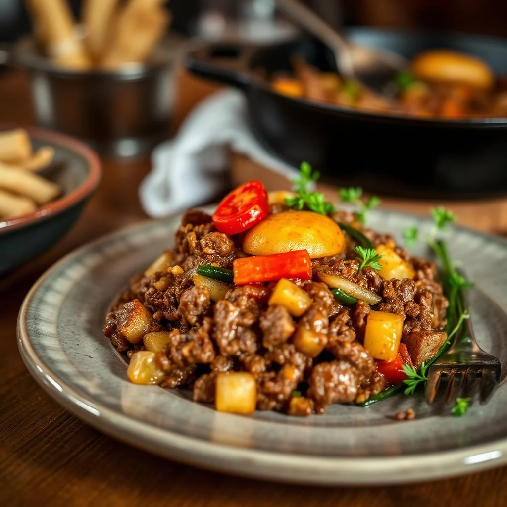 Beef And Vegetable Casserole