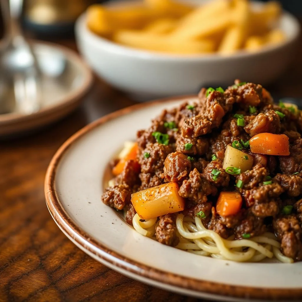 Beef And Vegetable Skillet