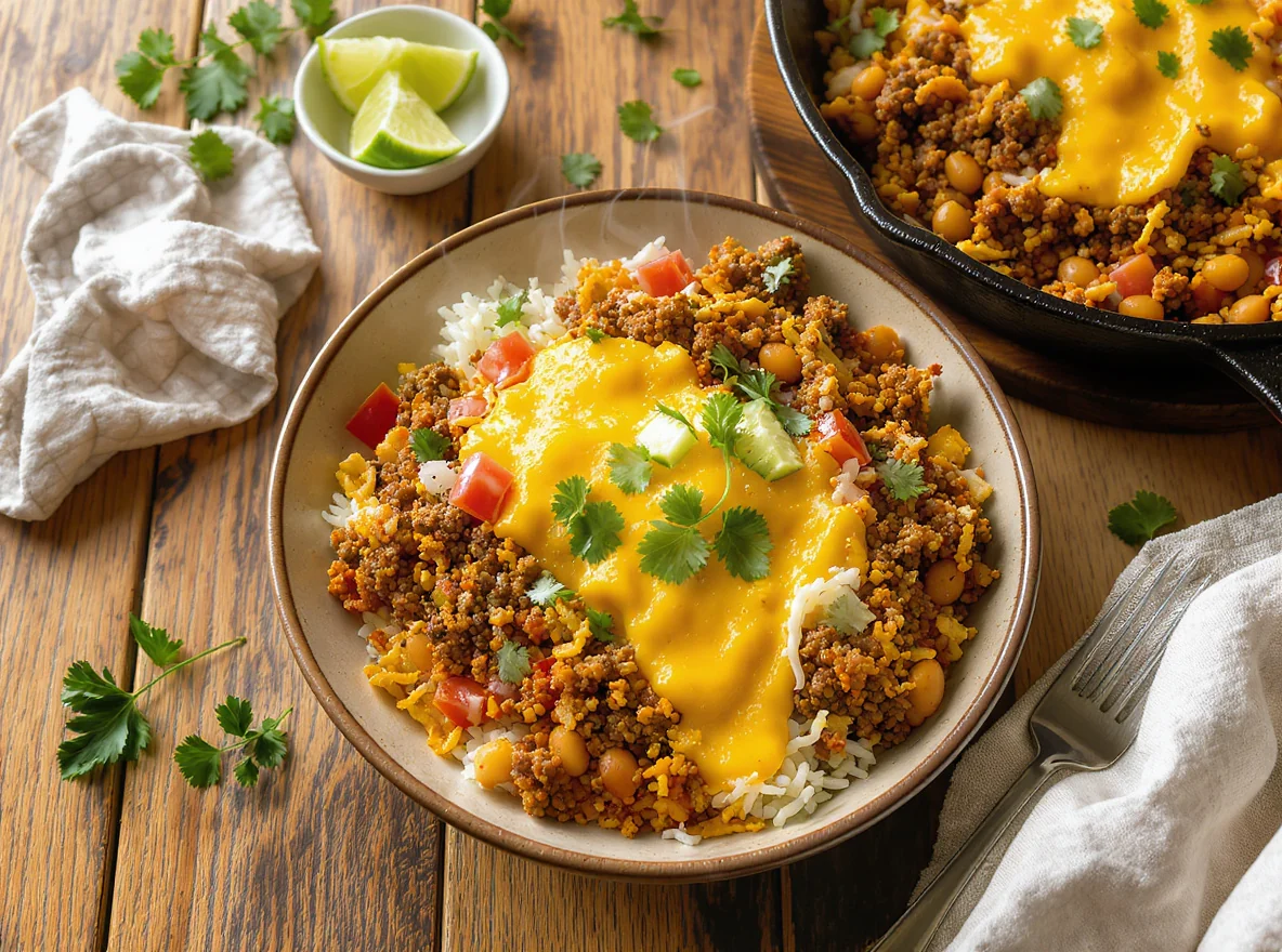 Beef Burrito Bowls