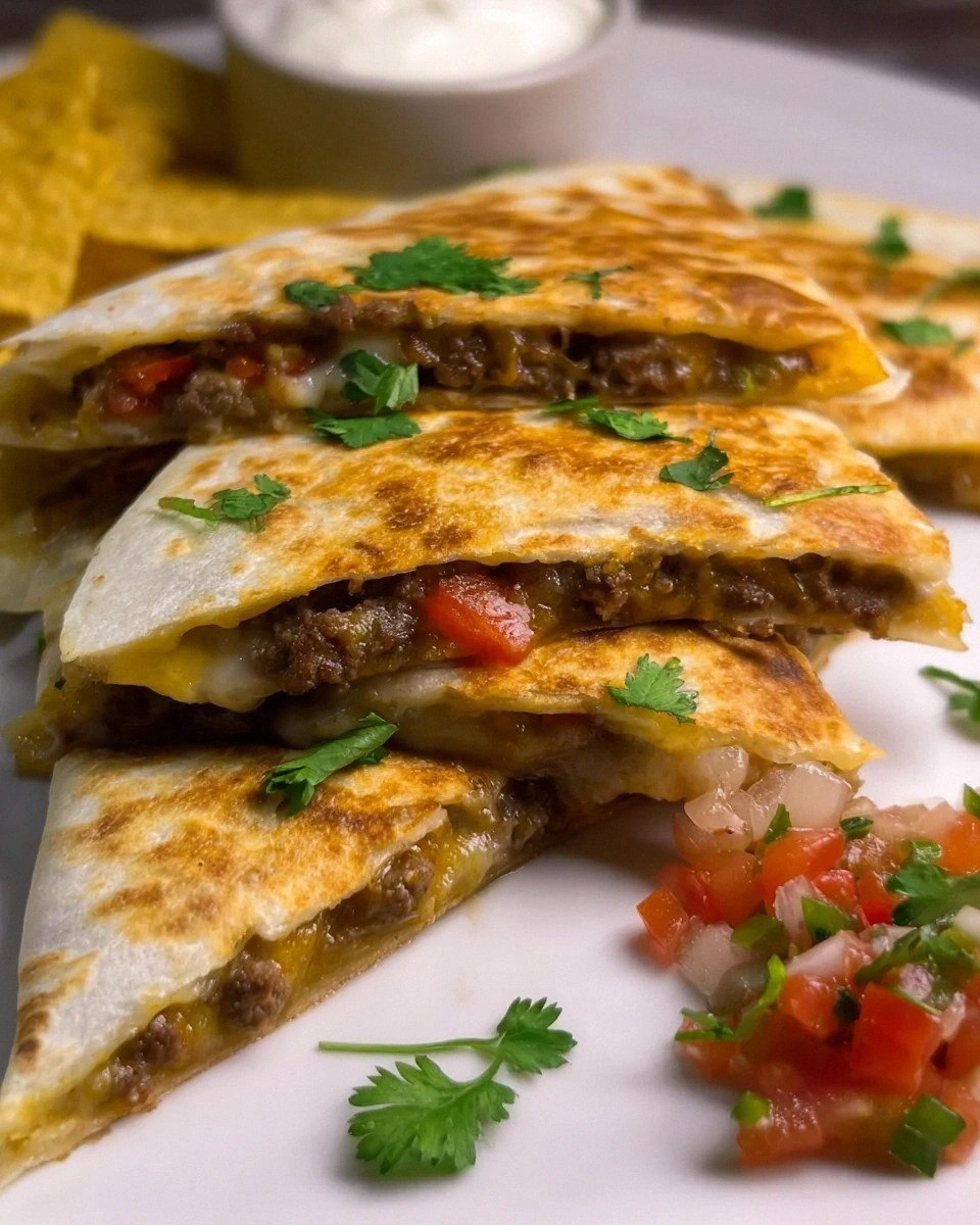 Beef & Cheese Quesadilla