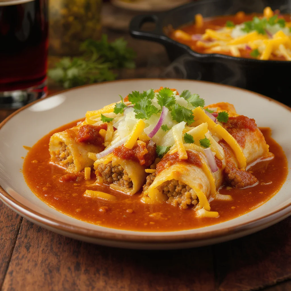 Beef Enchiladas