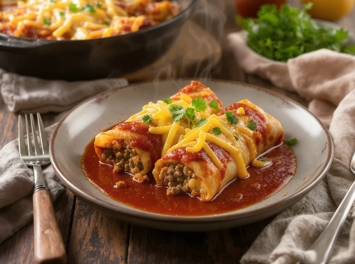 Beef Enchiladas