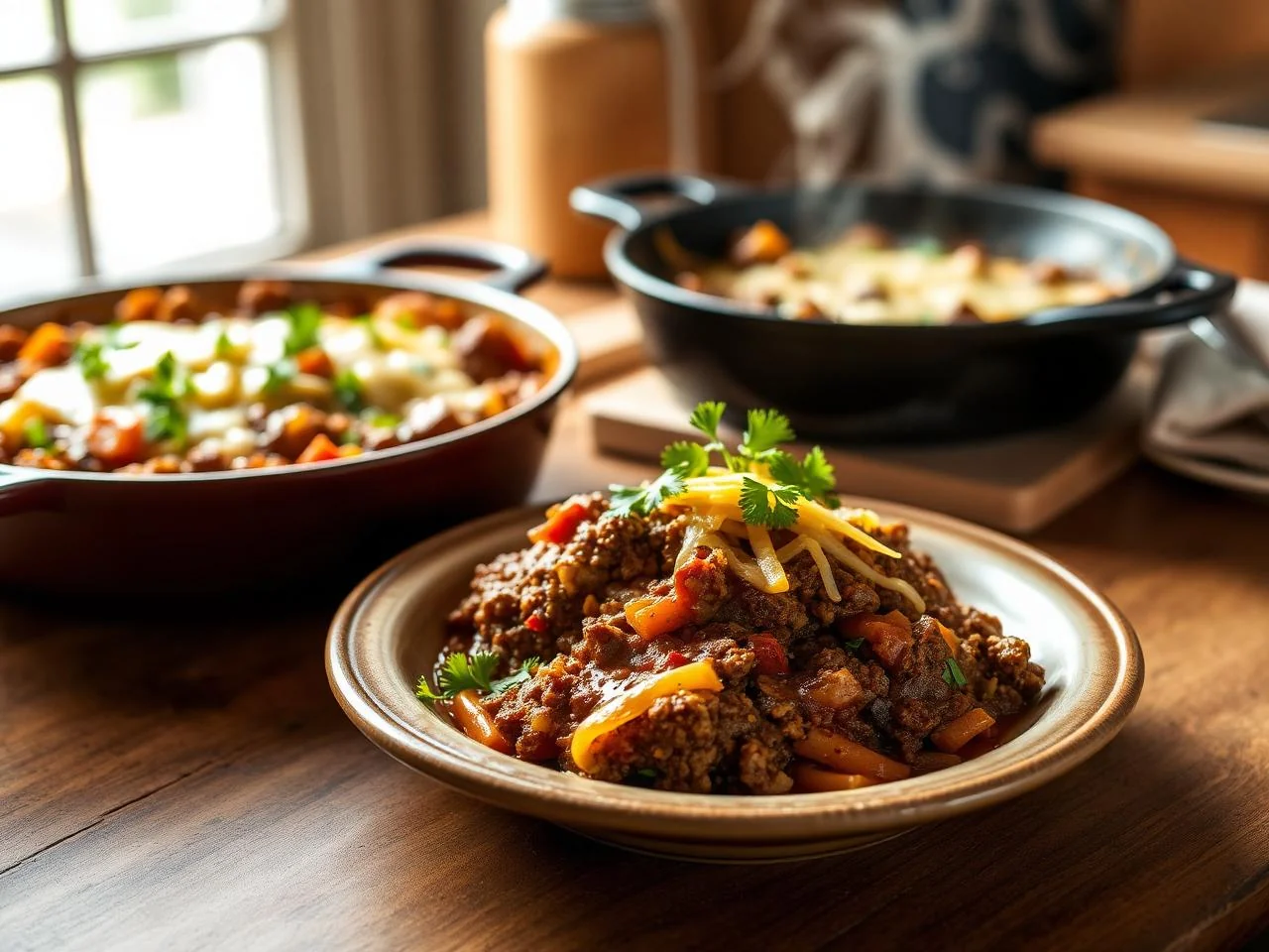 Beef Fajita Casserole