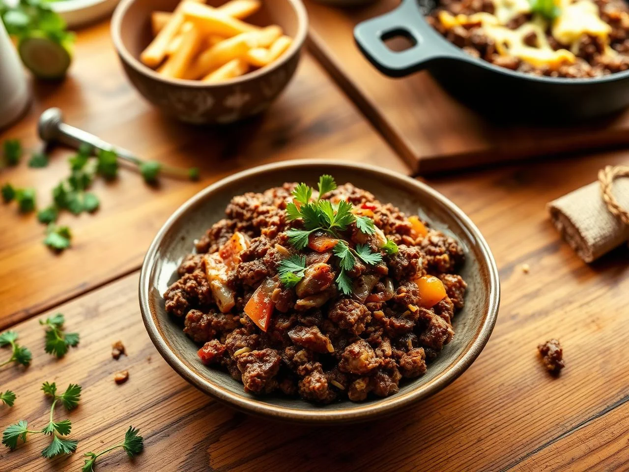 Beef Fajita Skillet