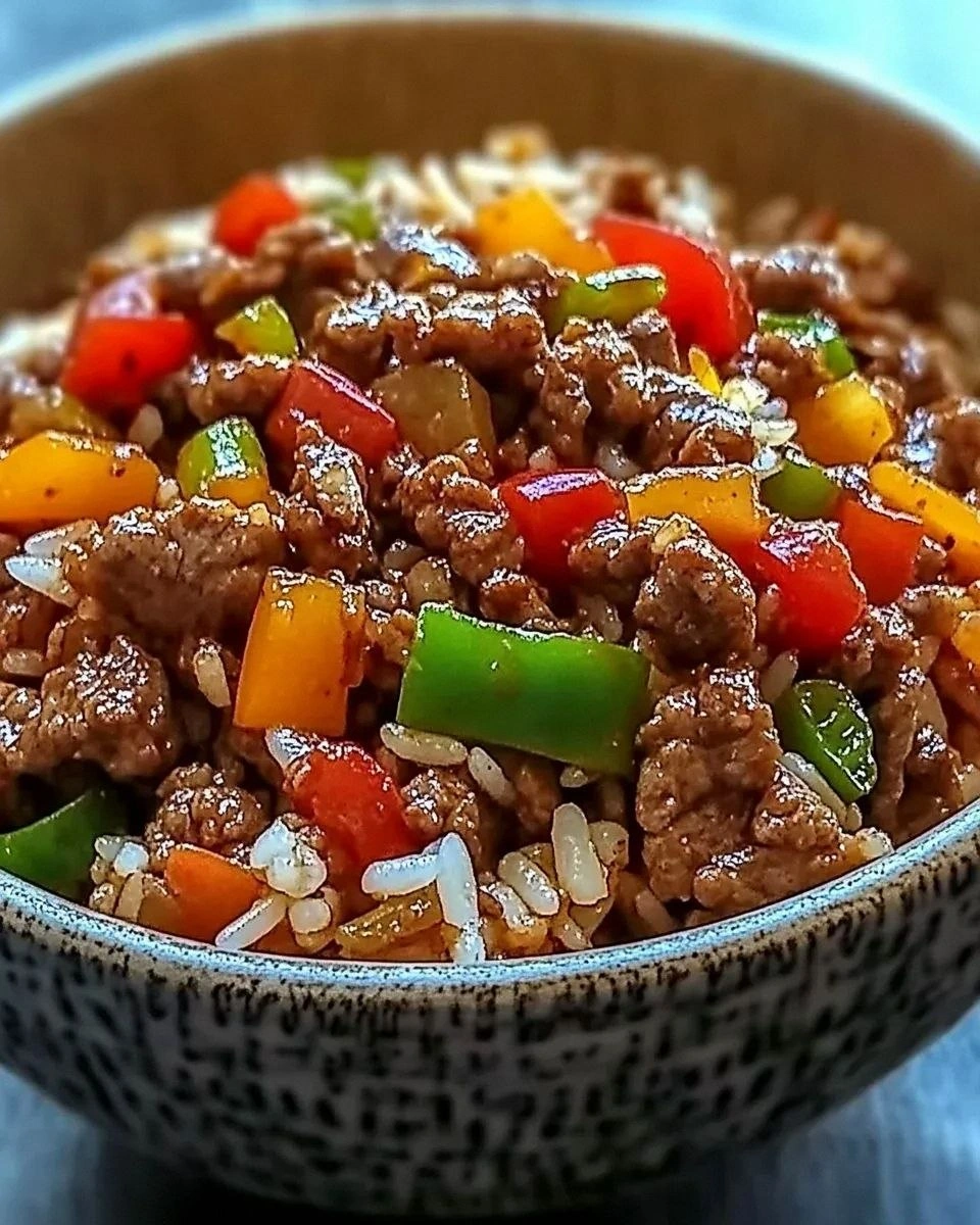 Beef Pepper Rice Bowl is a delicious meal option.