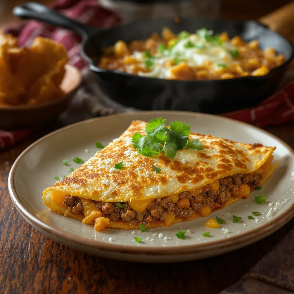 Beef Quesadillas