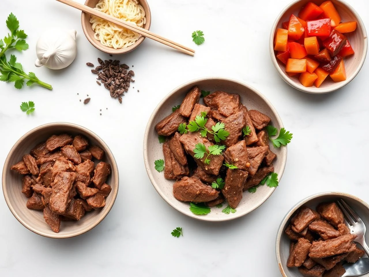 Ingredients for Beef Satay