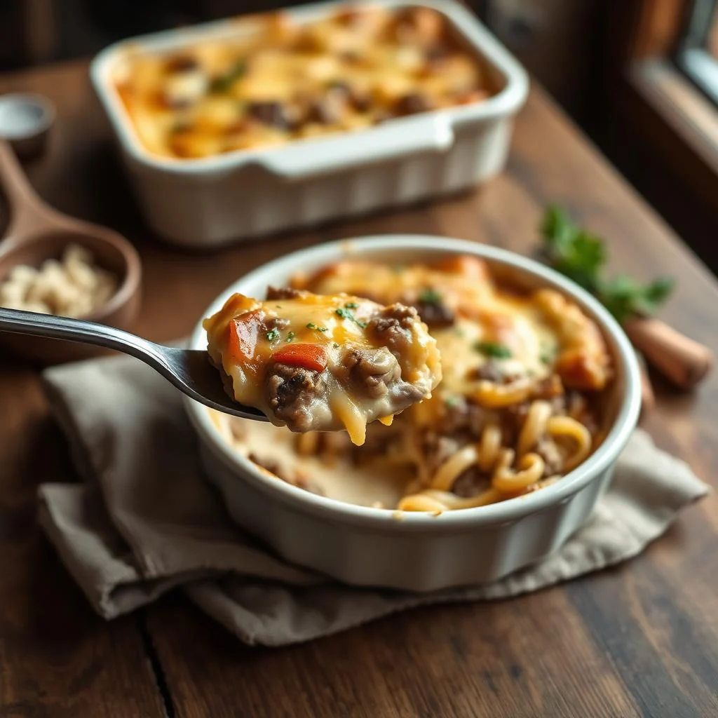 Beef Stroganoff Casserole