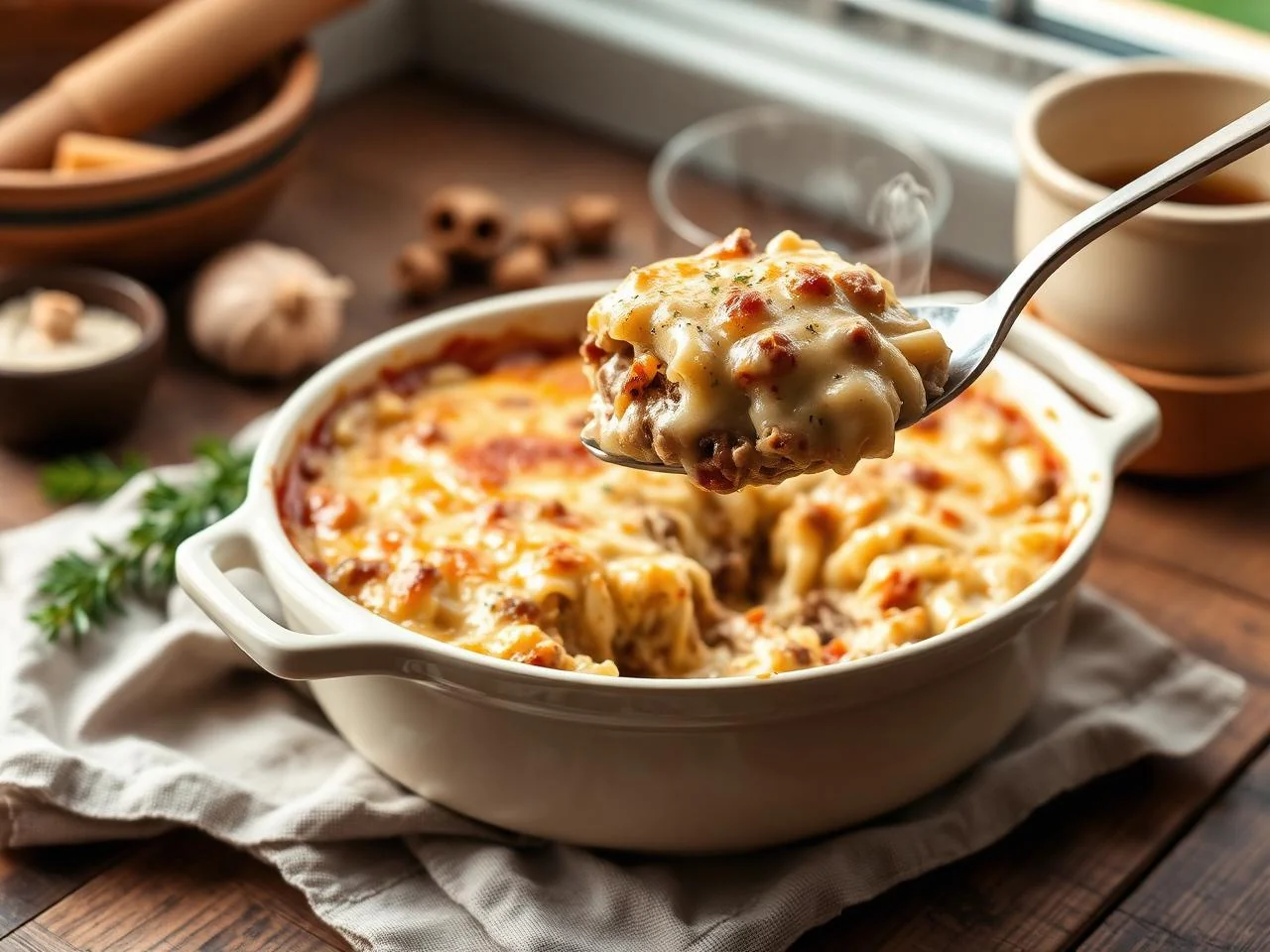 Beef Stroganoff Casserole