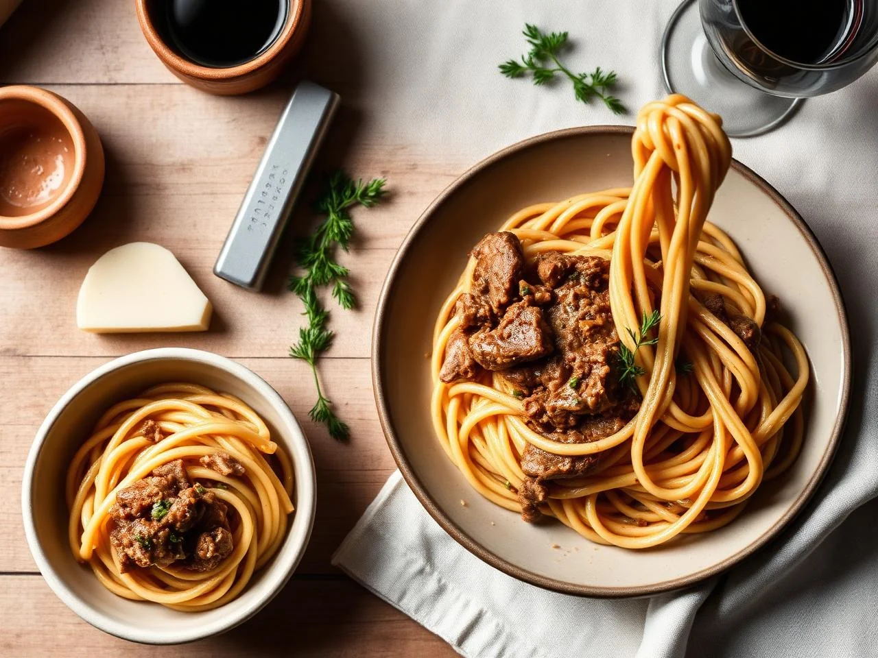 Beef Stroganoff Pasta