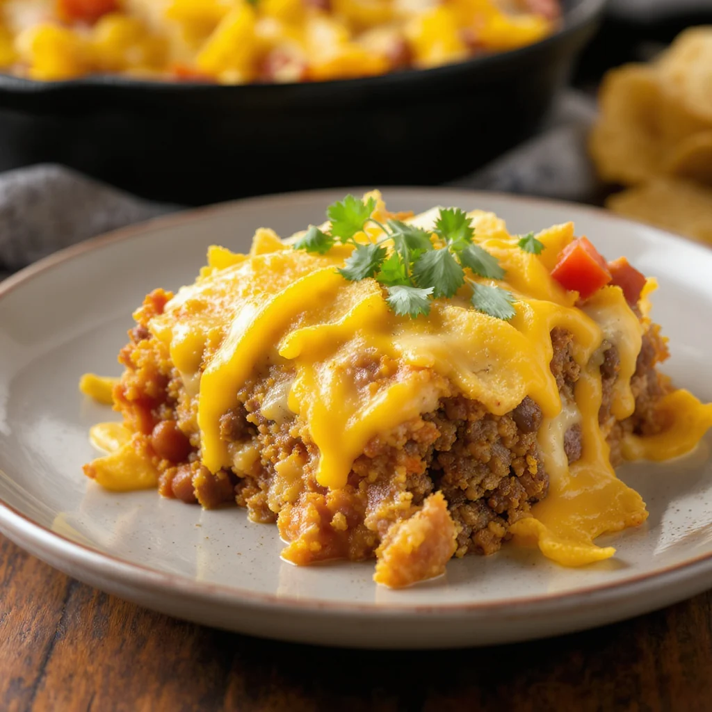 Beef Taco Casserole