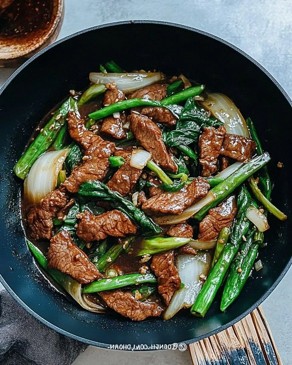 Beef with Oyster Sauce Stir-Fry is a quick delight.