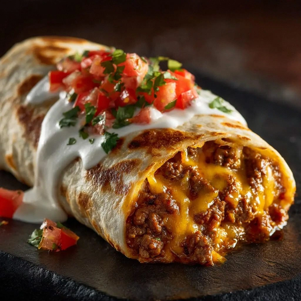 Beefy Melt Burrito (The Ultima