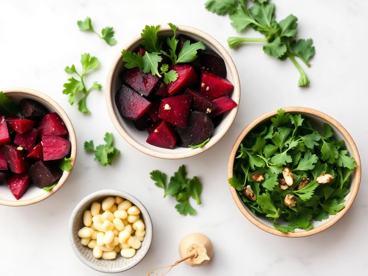 Ingredients for Beet And Arugula Salad