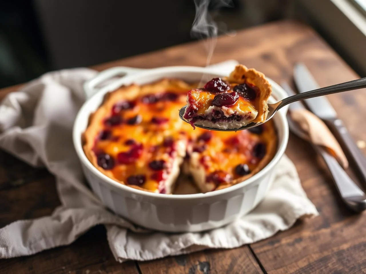 Beet And Goat Cheese Tart