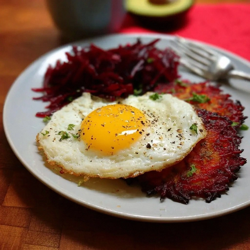 Beet Hash Browns Recipe