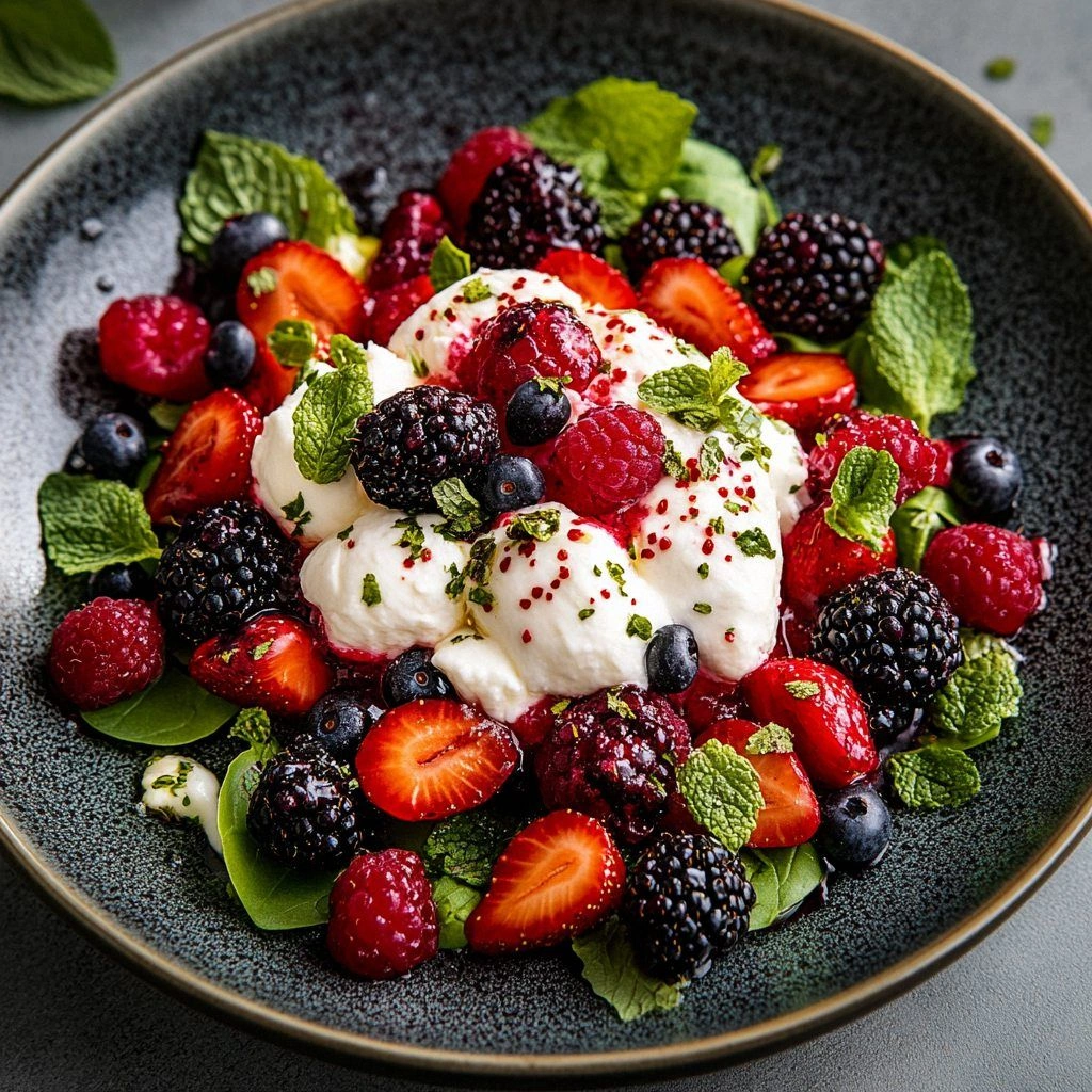 Berries & Burrata Salad