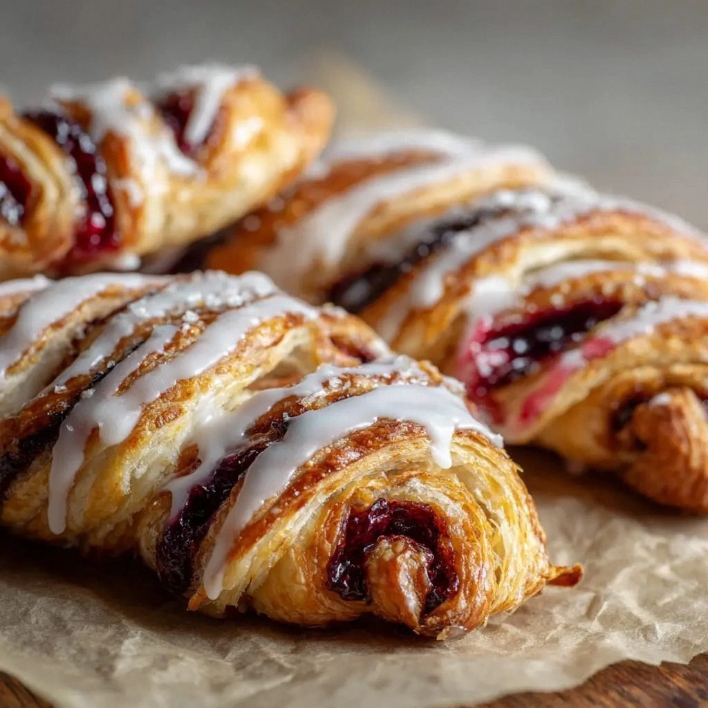 Berry Puff Pastry Twists: The 