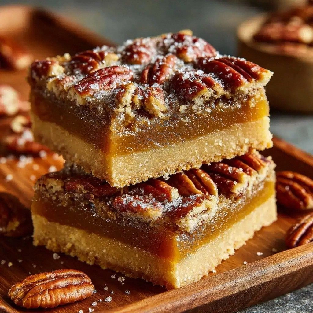 Best Ever Pecan Pie Bars Recip