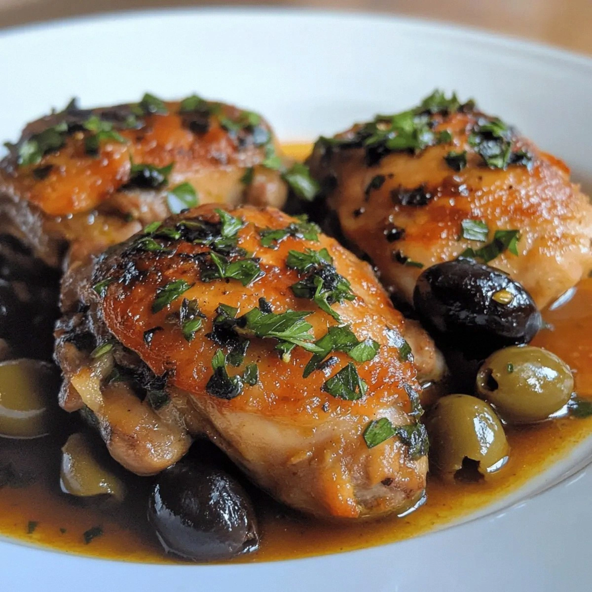 Best Juicy Braised Chicken Thi