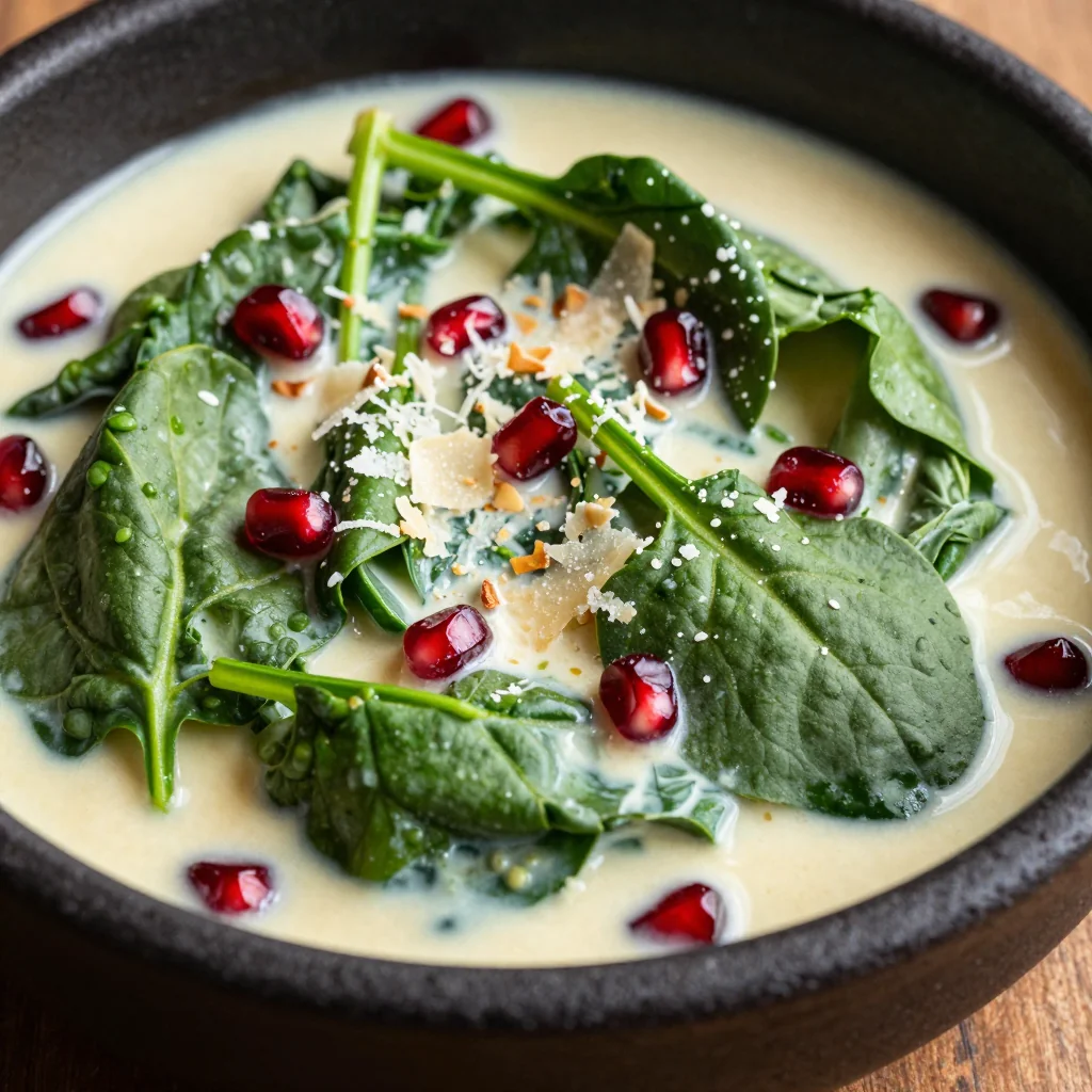 Steakhouse Creamed Spinach for Fancy Nights