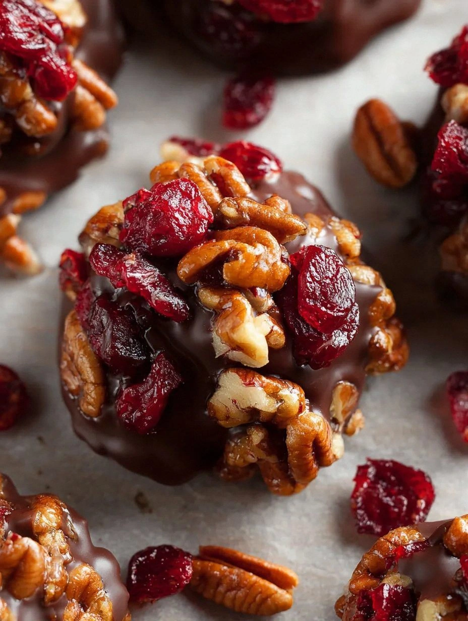 Big Gourmet Cranberry Pecan Chocolate Domes – A Showstopper Dessert