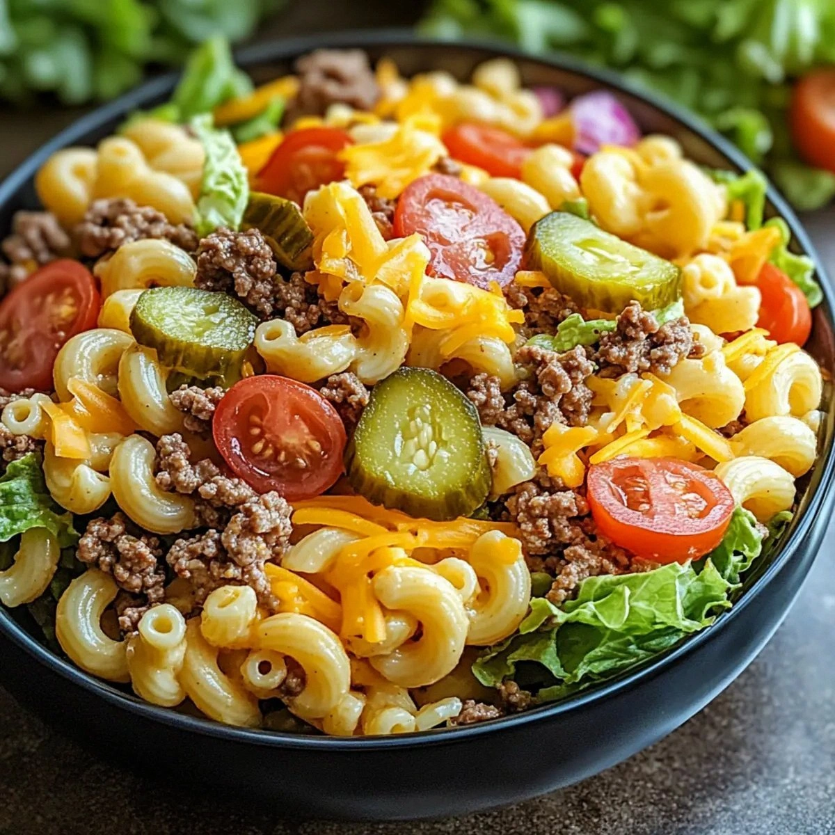 Big Mac Pasta Salad: Your New 