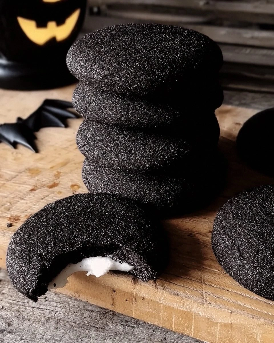 Black Velvet Cheesecake Cookies