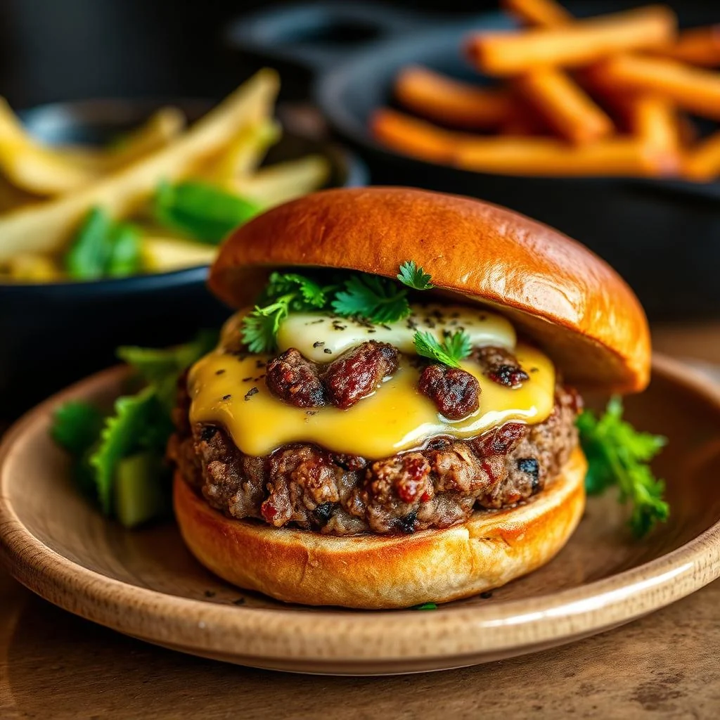 Bleu Cheese Burgers