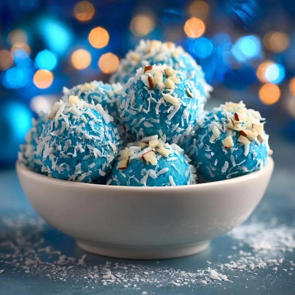 Blue Christmas Truffles: A Fes