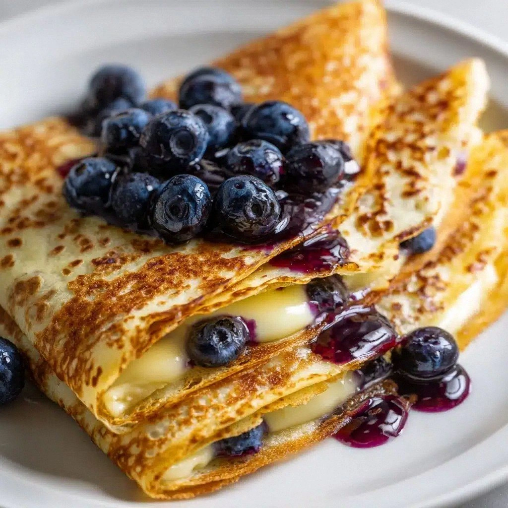 Blueberry Breakfast Quesadilla
