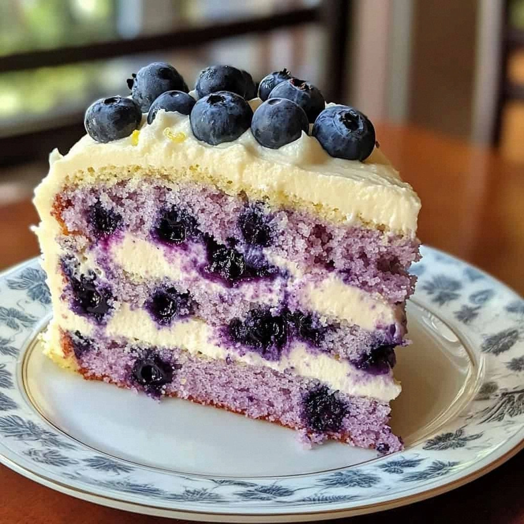 Blueberry Cake Lemon Frosting: A Deliciously Easy Recipe