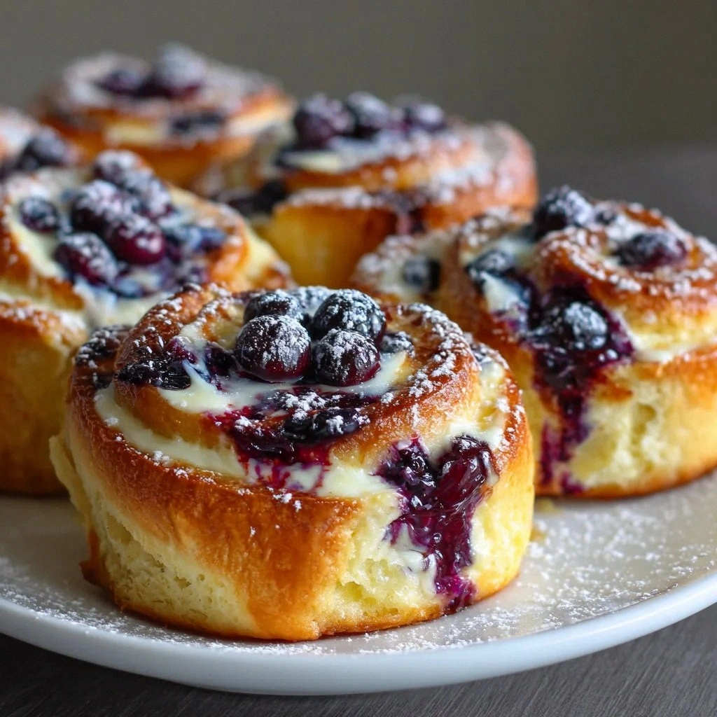 Blueberry Cheesecake Swirl Rol