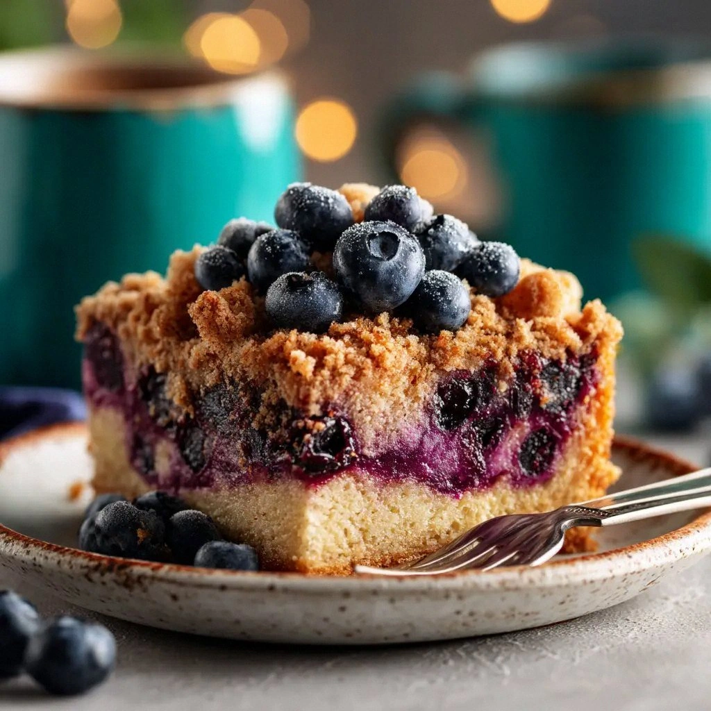 Blueberry Coffee Cake: The Ult