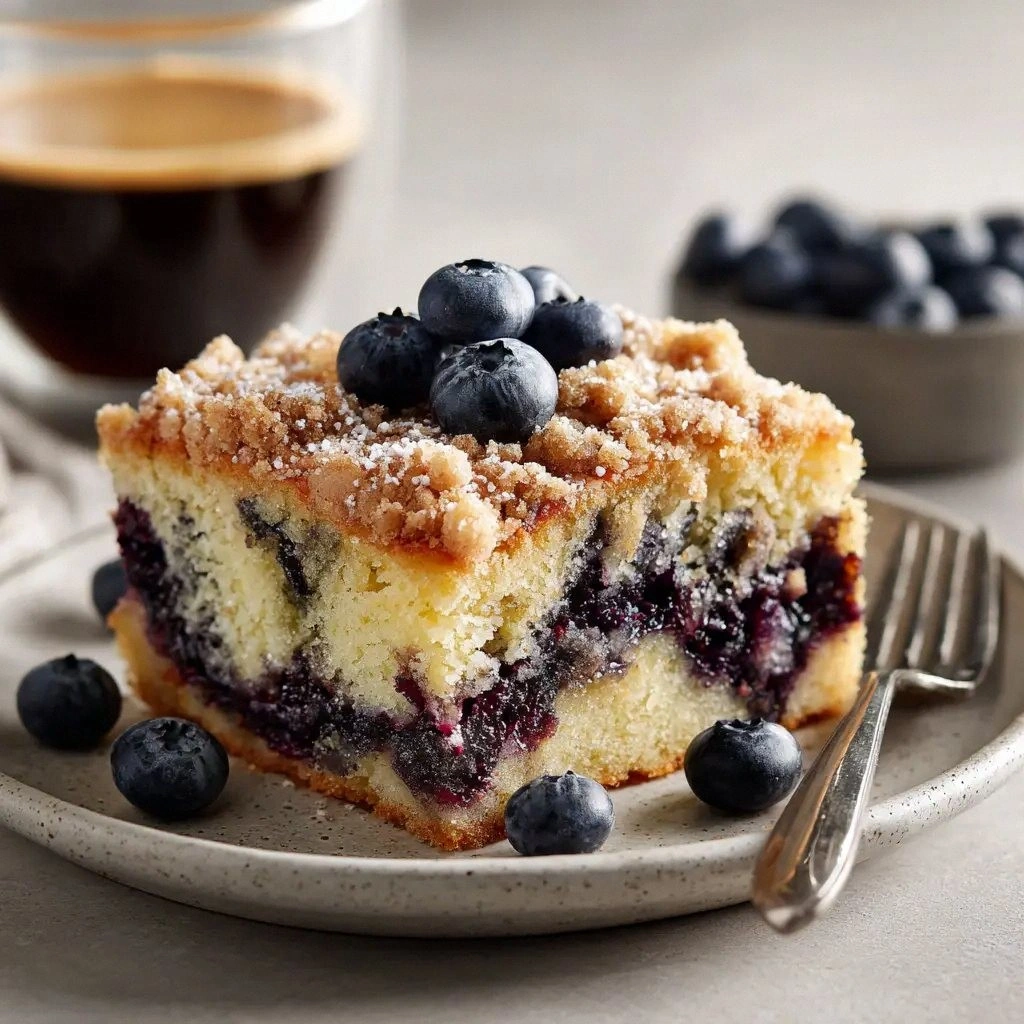 Blueberry Coffee Cake: The Ult